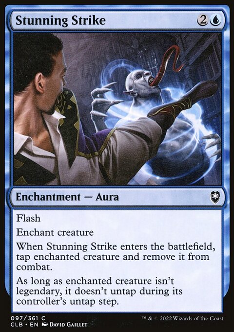 Stunning Strike, Commander Legends: Battle for Baldur's Gate #97, Magic: The Gathering card