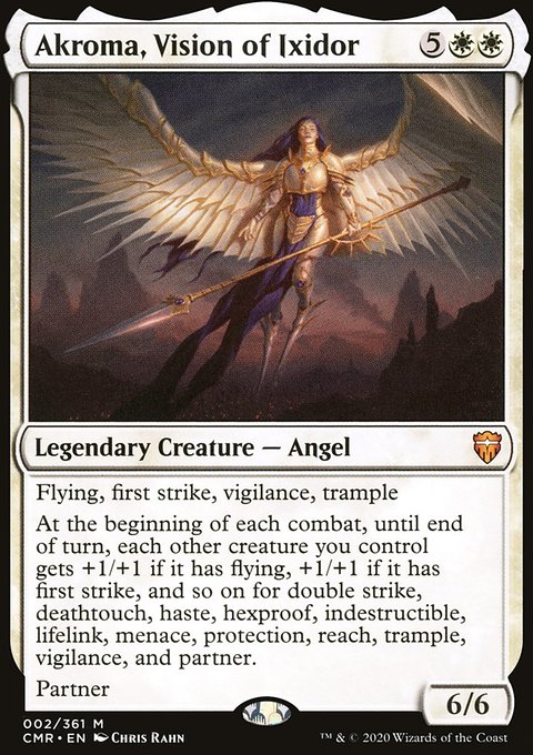 Akroma, Vision of Ixidor, Commander Legends #2, Magic: The Gathering card