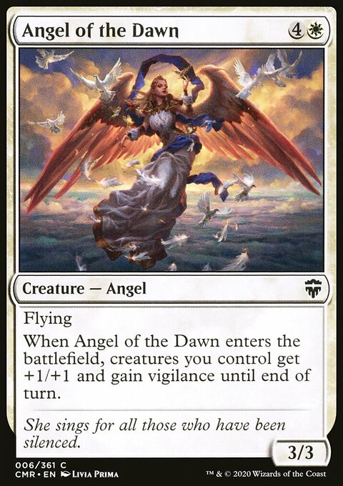 Angel of the Dawn, Commander Legends #6, Magic: The Gathering card