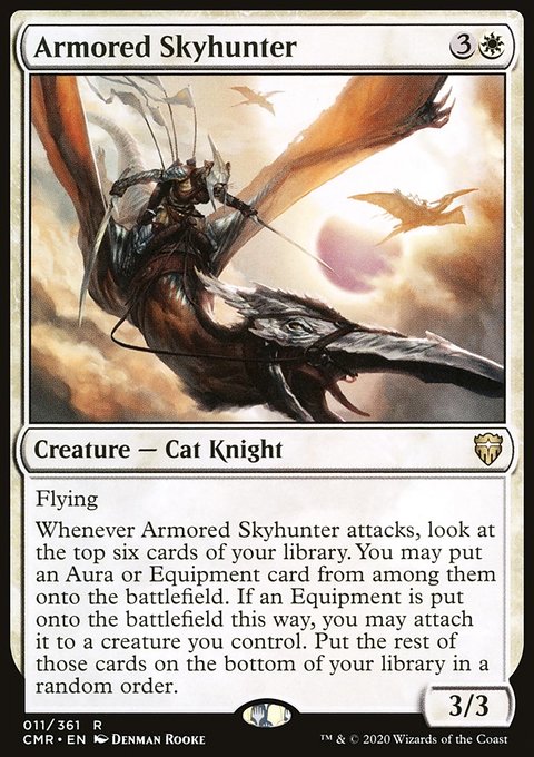 Armored Skyhunter, Commander Legends #11, Magic: The Gathering card