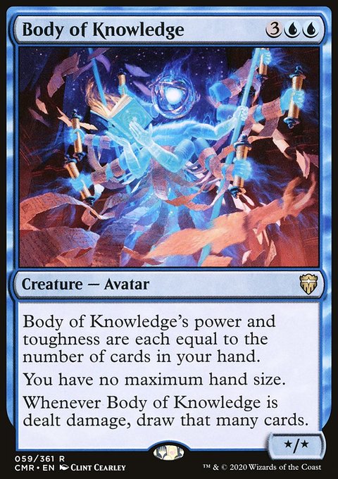 Body of Knowledge, Commander Legends #59, Magic: The Gathering card