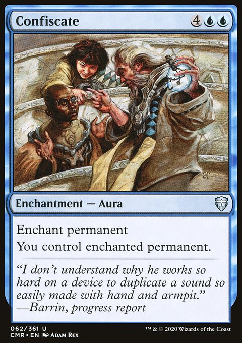 Confiscate, Commander Legends #62, Magic: The Gathering card