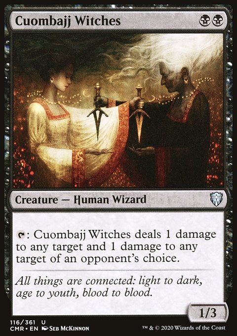 Cuombajj Witches, Commander Legends #116, Magic: The Gathering card
