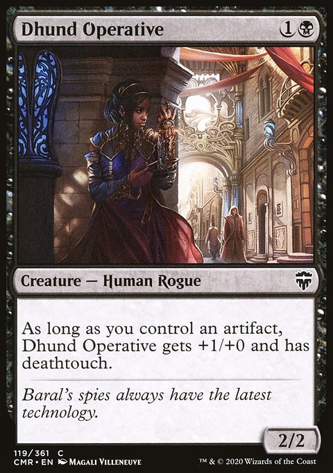 Dhund Operative, Commander Legends #119, Magic: The Gathering card
