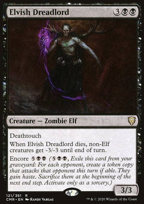 Elvish Dreadlord, Commander Legends #121, Magic: The Gathering card