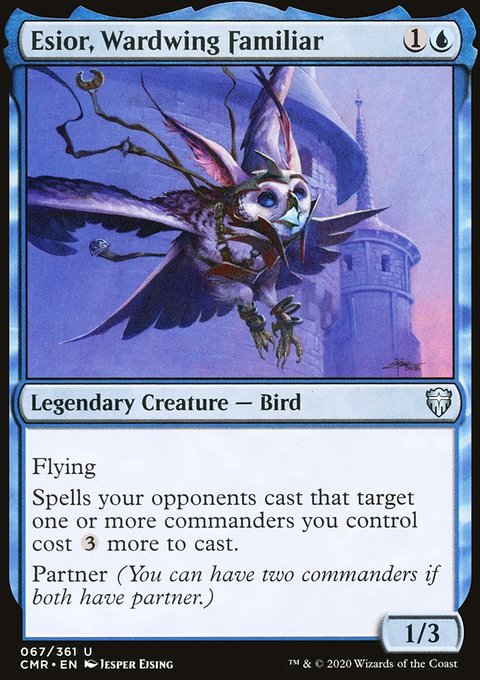 Esior, Wardwing Familiar, Commander Legends #67, Magic: The Gathering card