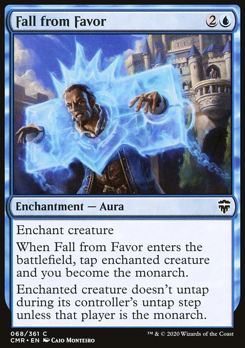 Fall from Favor, Commander Legends #68, Magic: The Gathering card