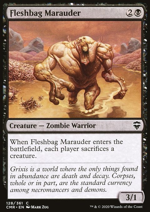 Fleshbag Marauder, Commander Legends #128, Magic: The Gathering card
