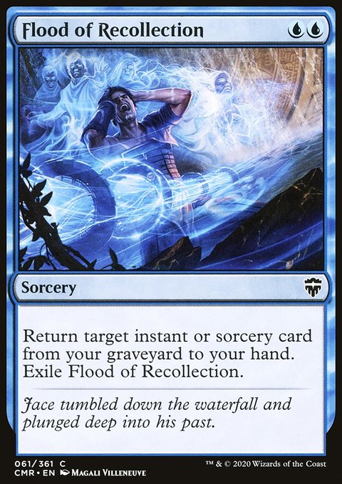Flood of Recollection, Commander Legends #61, Magic: The Gathering card