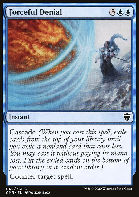 Forceful Denial, Commander Legends #69, Magic: The Gathering card