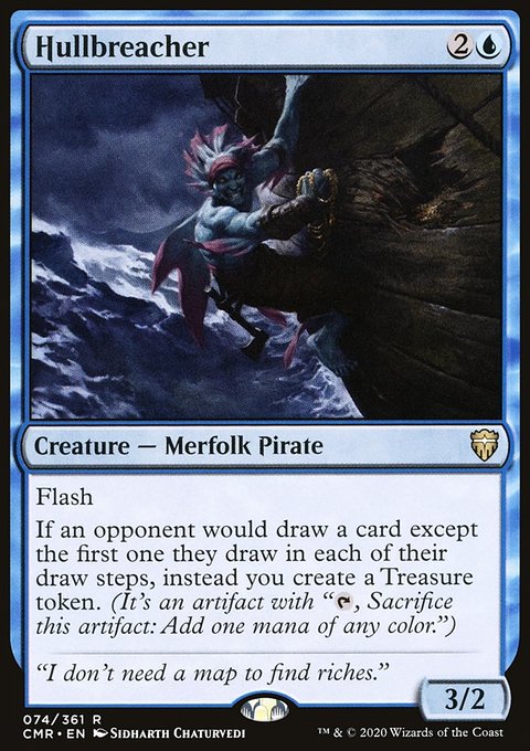 Hullbreacher, Commander Legends #74, Magic: The Gathering card