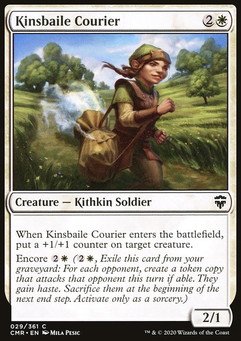 Kinsbaile Courier, Commander Legends #29, Magic: The Gathering card