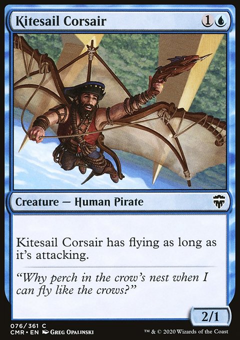 Kitesail Corsair, Commander Legends #76, Magic: The Gathering card