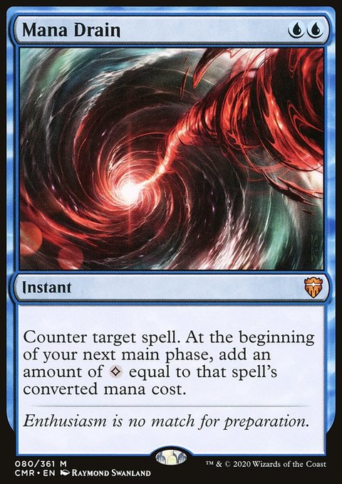 Mana Drain, Commander Legends #80, Magic: The Gathering card