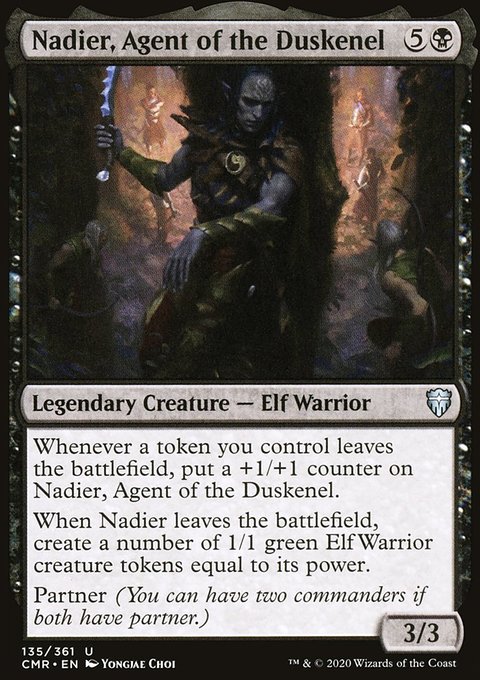 Nadier, Agent of the Duskenel, Commander Legends #135, Magic: The Gathering card