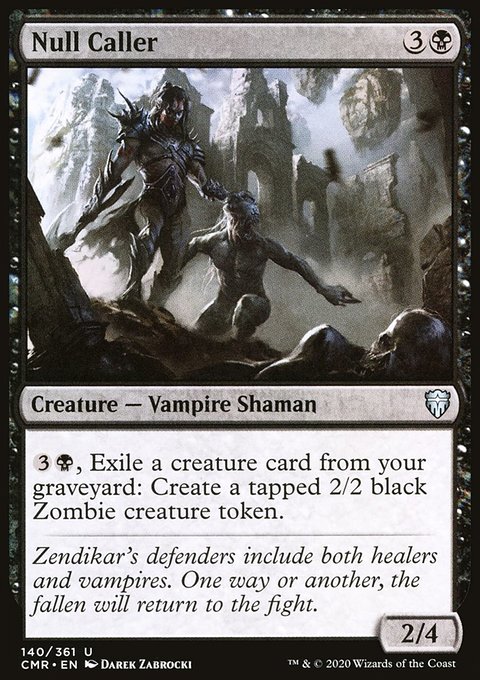 Null Caller, Commander Legends #140, Magic: The Gathering card