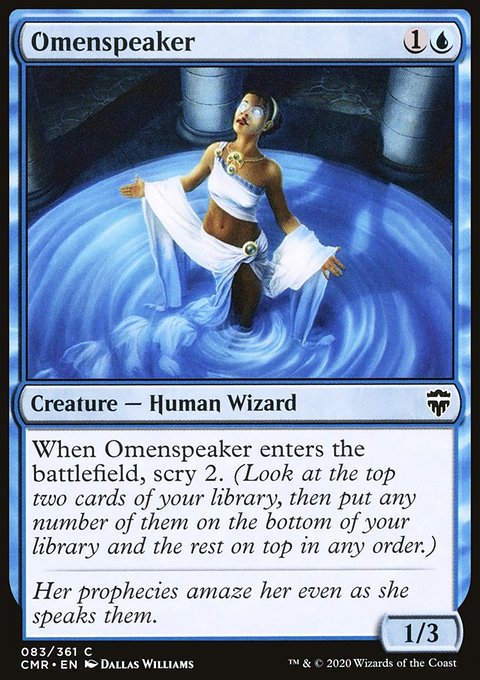 Omenspeaker, Commander Legends #83, Magic: The Gathering card