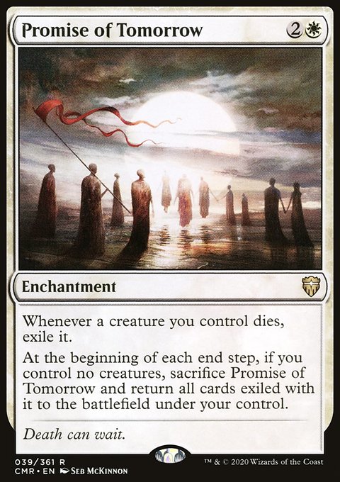 Promise of Tomorrow, Commander Legends #39, Magic: The Gathering card