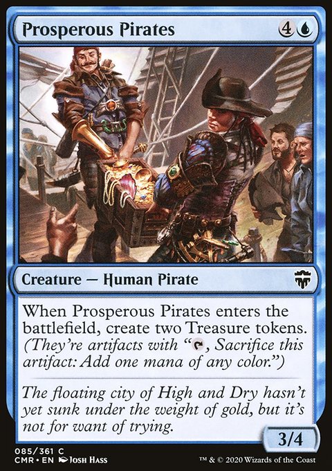 Prosperous Pirates, Commander Legends #85, Magic: The Gathering card