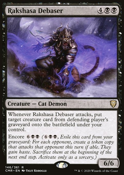 Rakshasa Debaser, Commander Legends #146, Magic: The Gathering card