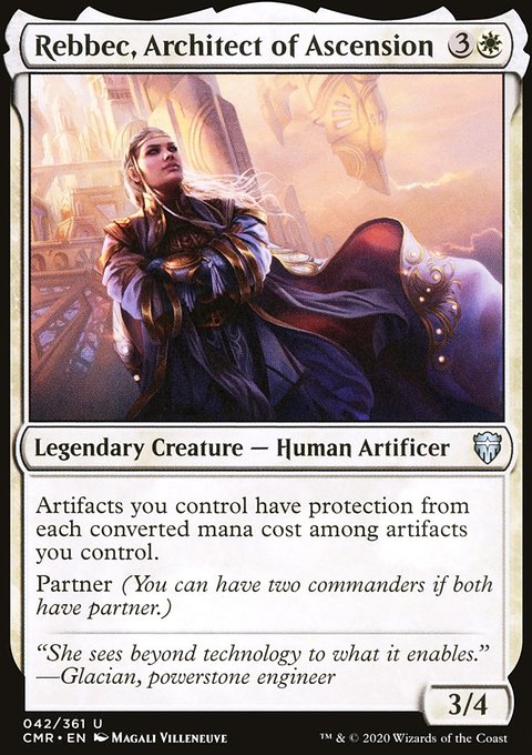 Rebbec, Architect of Ascension, Commander Legends #42, Magic: The Gathering card
