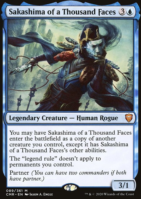 Sakashima of a Thousand Faces, Commander Legends #89, Magic: The Gathering card
