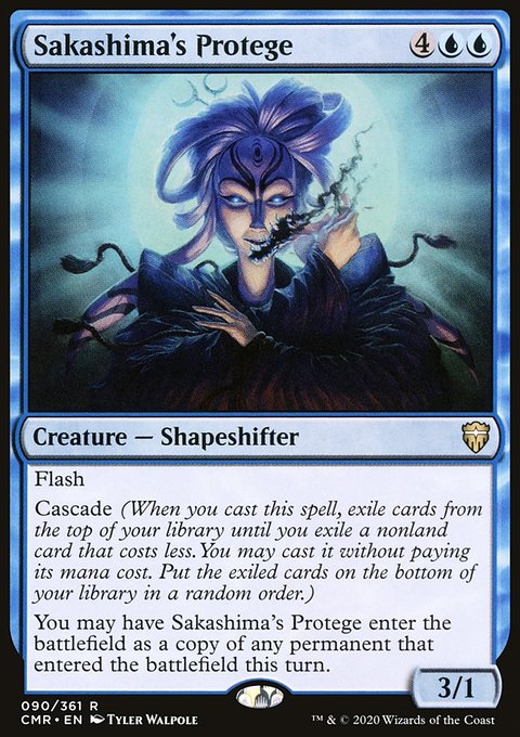 Sakashima's Protege, Commander Legends #90, Magic: The Gathering card