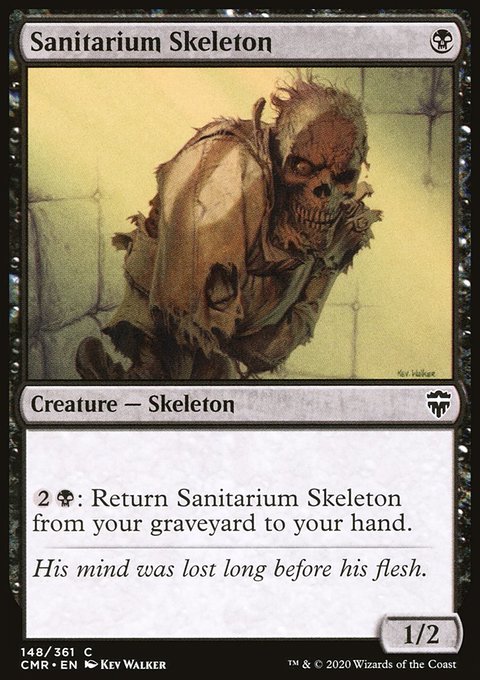 Sanitarium Skeleton, Commander Legends #148, Magic: The Gathering card