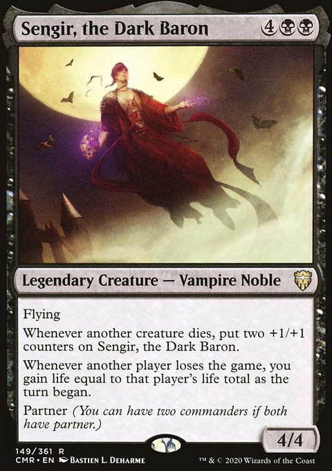 Sengir, the Dark Baron, Commander Legends #149, Magic: The Gathering card