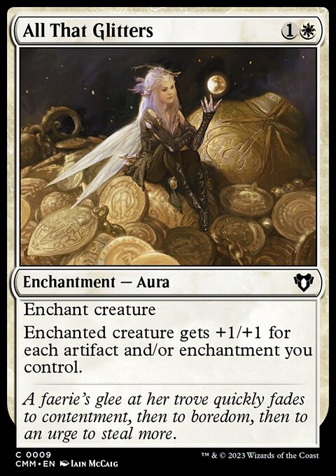 All That Glitters, Commander Masters #9, Magic: The Gathering card