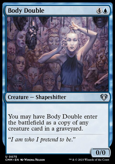 Body Double, Commander Masters #75, Magic: The Gathering card