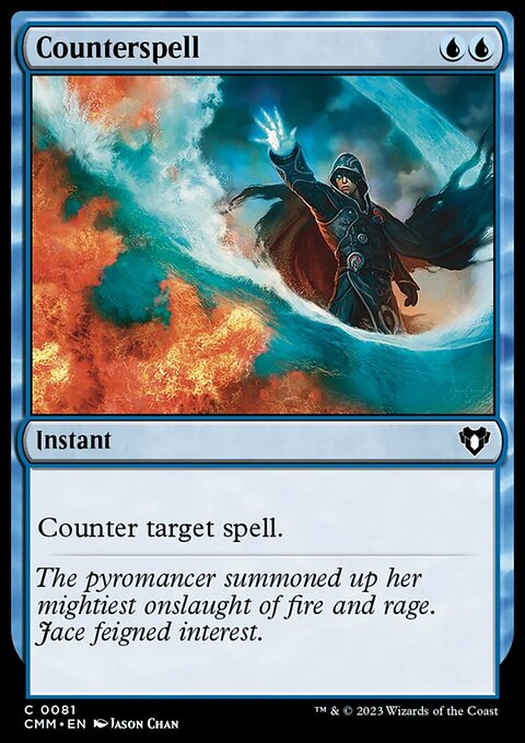 Counterspell, Commander Masters #81, Magic: The Gathering card