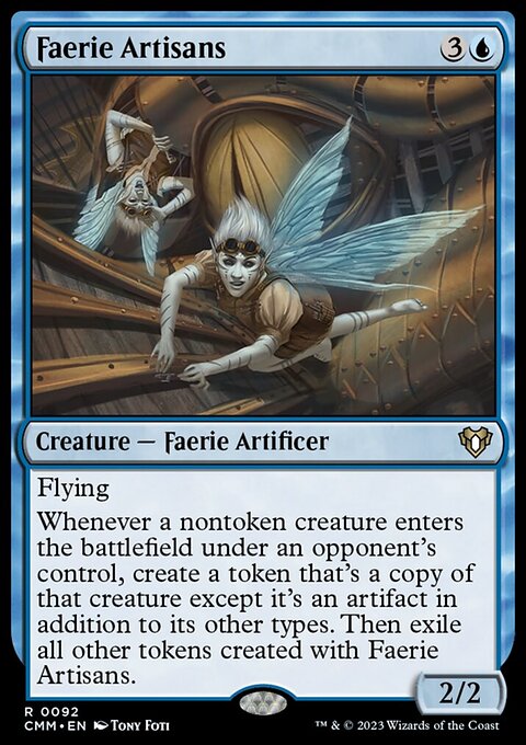Faerie Artisans, Commander Masters #92, Magic: The Gathering card