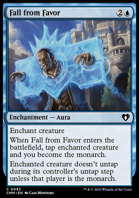 Fall from Favor, Commander Masters #93, Magic: The Gathering card