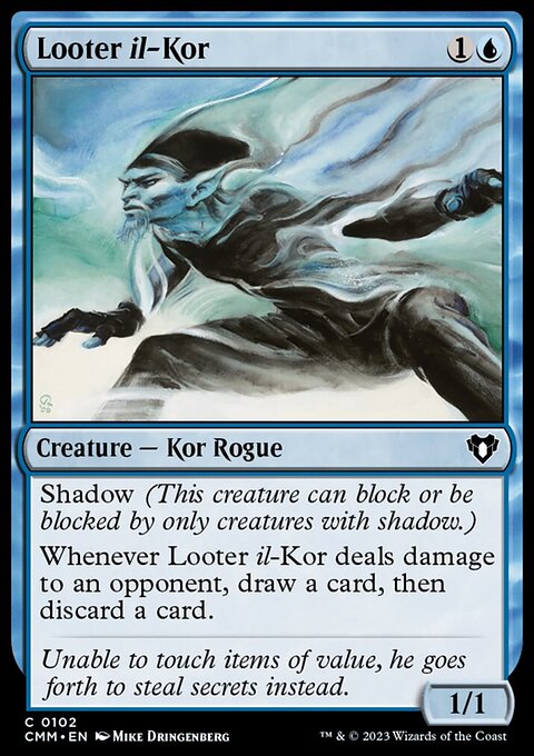 Looter il-Kor, Commander Masters #102, Magic: The Gathering card