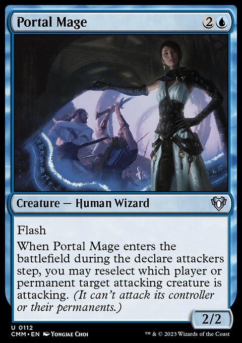 Portal Mage, Commander Masters #112, Magic: The Gathering card