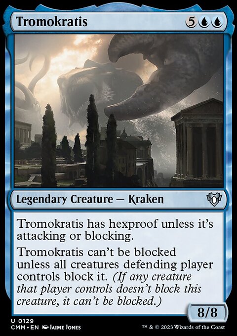 Tromokratis, Commander Masters #129, Magic: The Gathering card