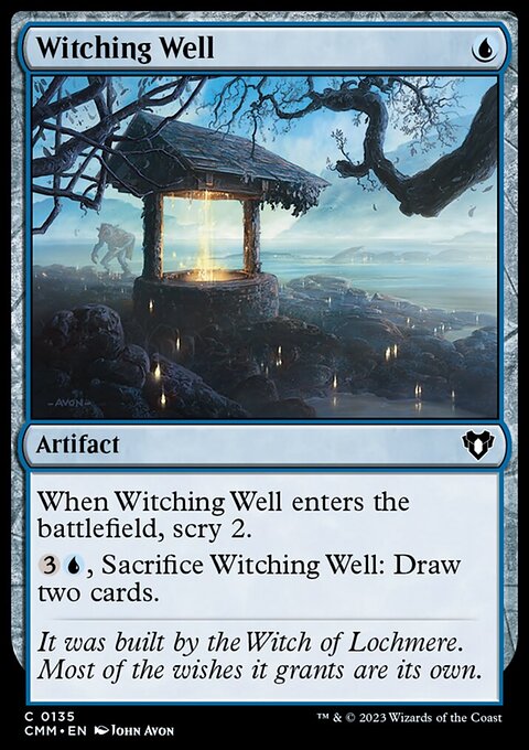 Witching Well, Commander Masters #135, Magic: The Gathering card