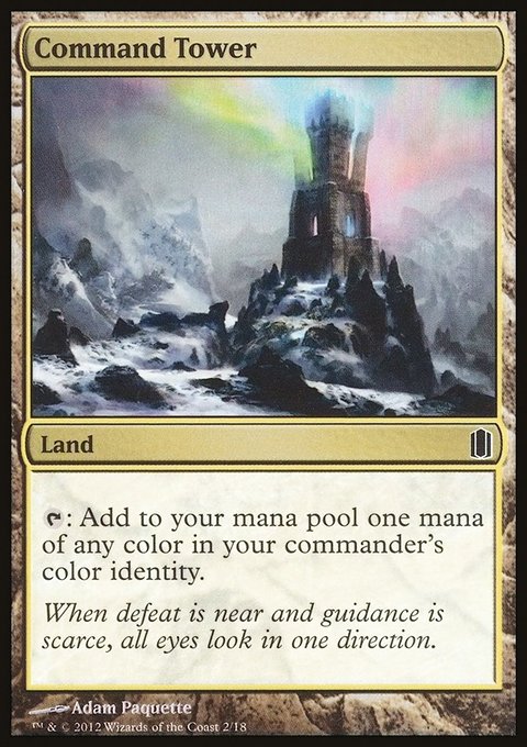 Command Tower, Commander's Arsenal #2, Magic: The Gathering card