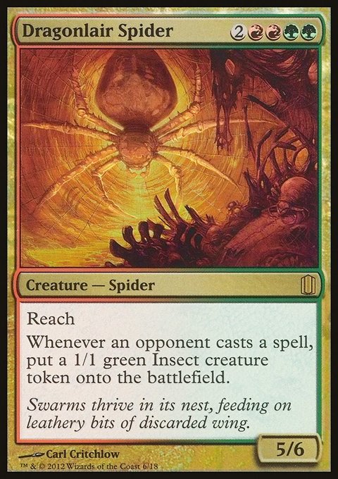Dragonlair Spider, Commander's Arsenal #6, Magic: The Gathering card