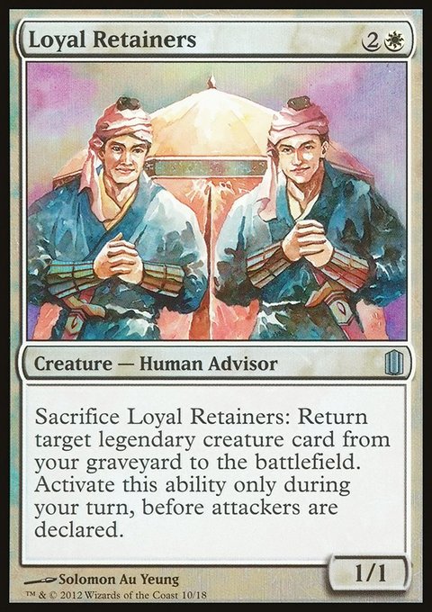 Loyal Retainers, Commander's Arsenal #10, Magic: The Gathering card