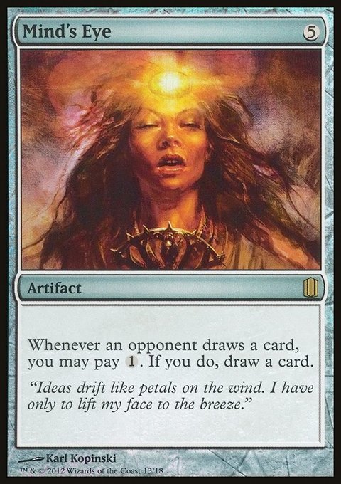 Mind's Eye, Commander's Arsenal #13, Magic: The Gathering card
