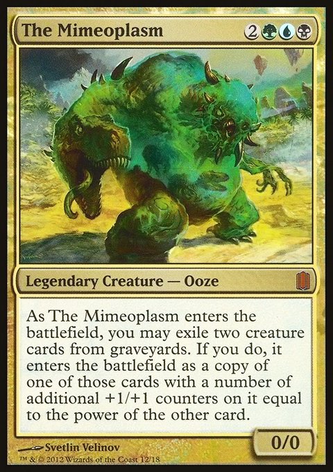 The Mimeoplasm, Commander's Arsenal #12, Magic: The Gathering card