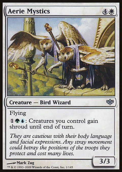 Aerie Mystics, Conflux #1, Magic: The Gathering card