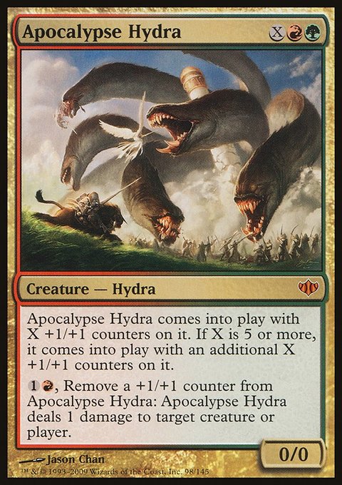 Apocalypse Hydra, Conflux #98, Magic: The Gathering card