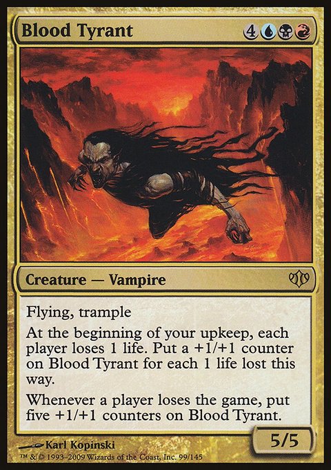 Blood Tyrant, Conflux #99, Magic: The Gathering card