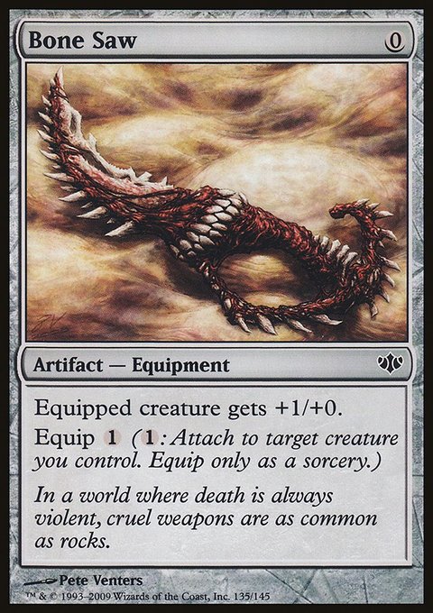 Bone Saw, Conflux #135, Magic: The Gathering card