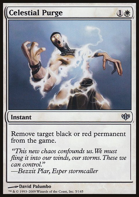 Celestial Purge, Conflux #5, Magic: The Gathering card