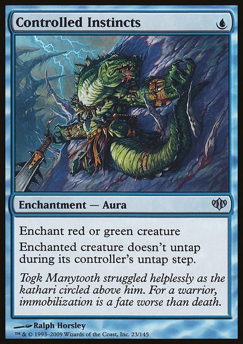 Controlled Instincts, Conflux #23, Magic: The Gathering card