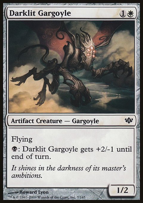 Darklit Gargoyle, Conflux #7, Magic: The Gathering card